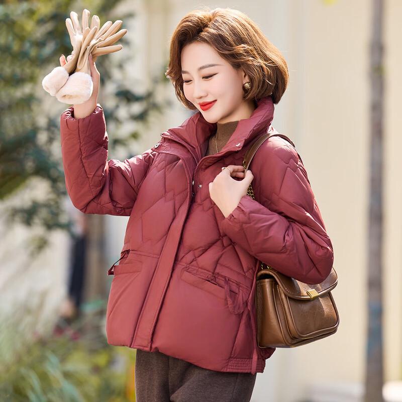 

Женское зимнее хлопковое пальто Baolianduo со стойкой 3XL