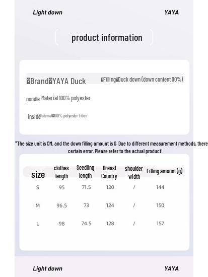 YAYA Women's Long Hooded Down Jacket YE3B630965L