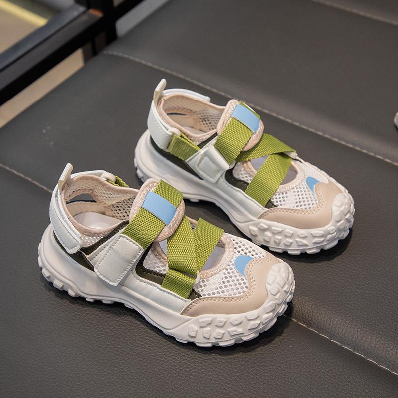 Children's Fashion Breathable Velcro Headband Sports Casual Shoes Frame Outdoor Sandals Beach Shoes Children's Shoes Water Shoes
