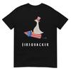 Funny Goose Fourth Of July Firequacker Independence Day Cute TShirt