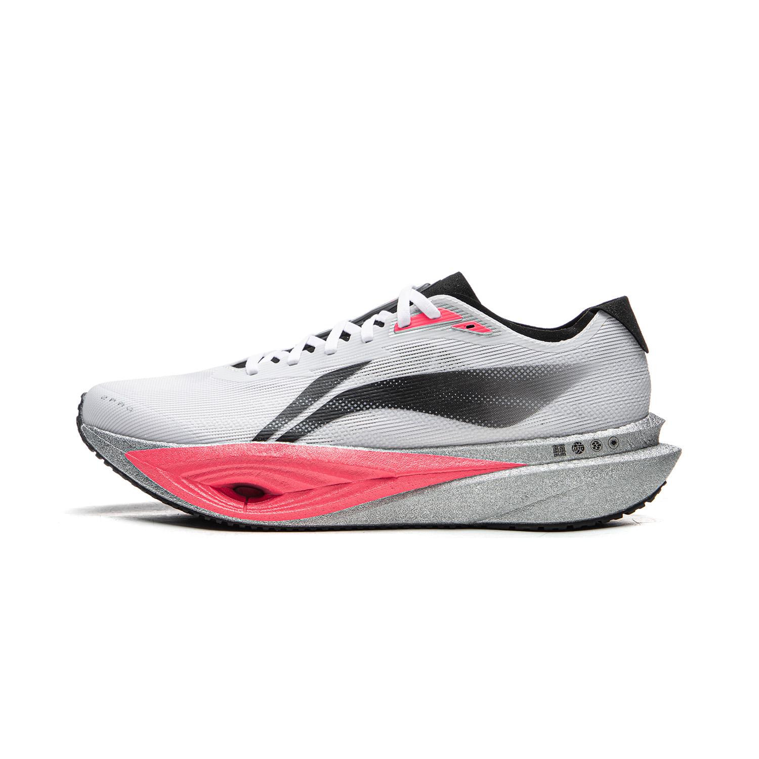 Li Ning Wind Chaser 2 Pro Беговые кроссовки Унисекс Беговые кроссовки Черно-белые ARPW009-2 36⅓