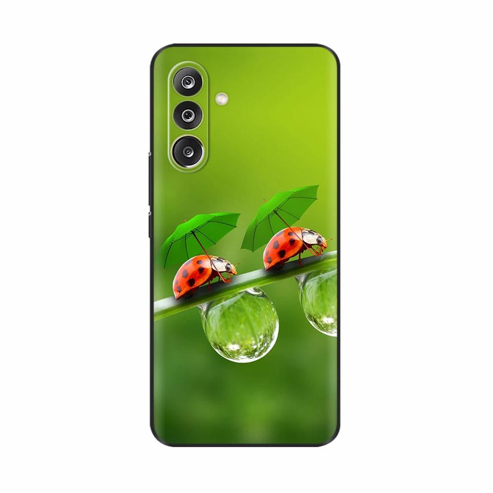 Phone Cases For Samsung Galaxy M36 5G Case Soft Silicone Cover For Samsung M36 Cases M 36 M366B Shockproof Popular Flower Covers