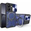 Protective Case - E.F.CONNECTION - Xiaomi Redmi 13C - Rigid - Navy Blue - Shockproof