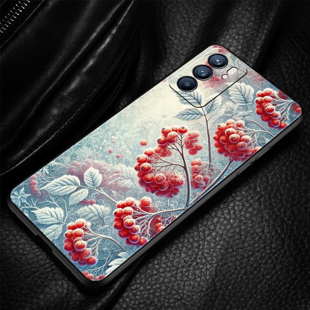 Oil Painting Flowers Pattern Design Phone Case For Oppo A17 A31 A54 A57 A78 A79 A98 Find X5 X6 Reno 8 10 11 12 13 F Pro Soft TPU