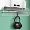 Wall Mounted 8 Leaf Adjustable Air Outlet Baffle for Air Conditioners with Optional Cotton Filter and Enhanced Airflow Control