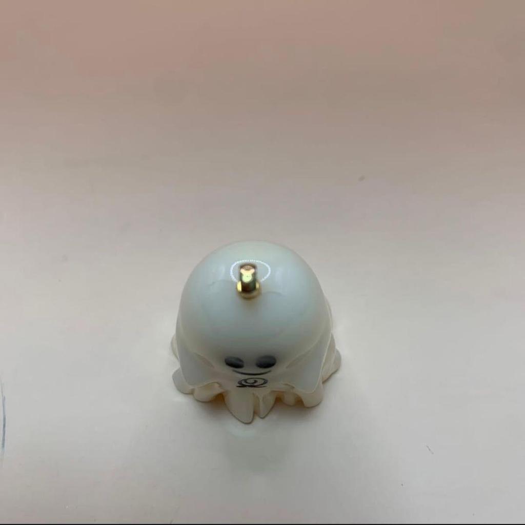 Used Rare Super Rare Q-pot. Ghost Ghost Sheet Charm Necklace Pendant