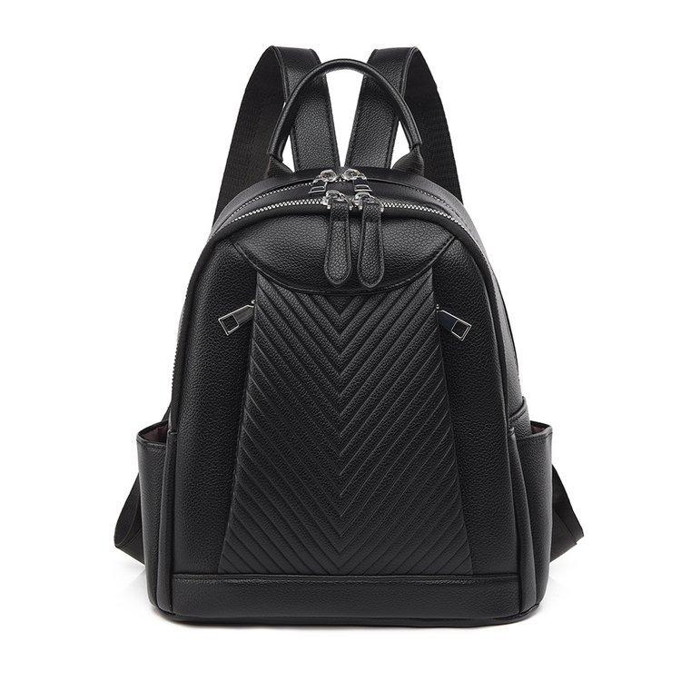 Backpack Women's Soft Leather Travel Backpack