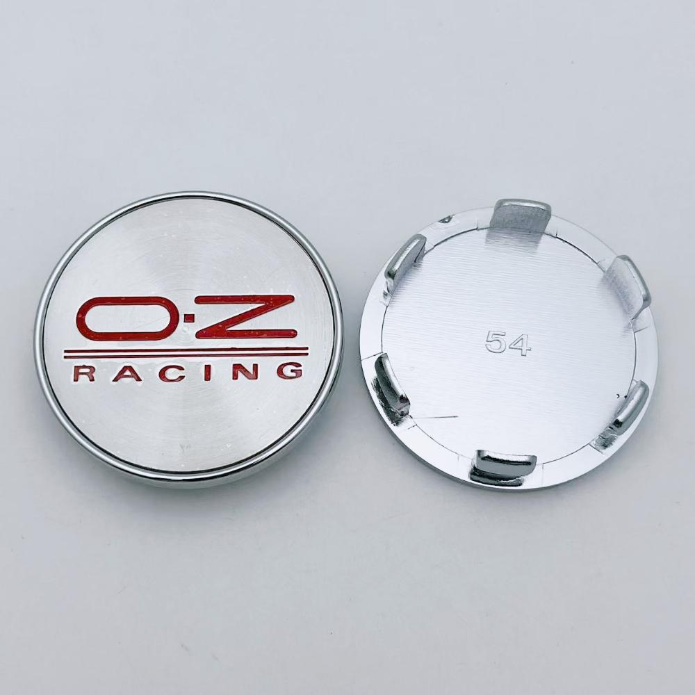4pcs OZ O.Z Racing Logo Badge Car Wheel Center Caps 54mm Wheel Centre Cover Auto Rims Dust Cover Hubcaps Car Styling Accessories