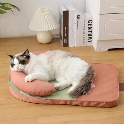 Cojín de cama para Gato refrescante de verano, almohadilla de hielo para perros, estera cuadrada para dormir para cachorros, perros, gatos, perrera para mascotas, fresco y frío de alta calidad