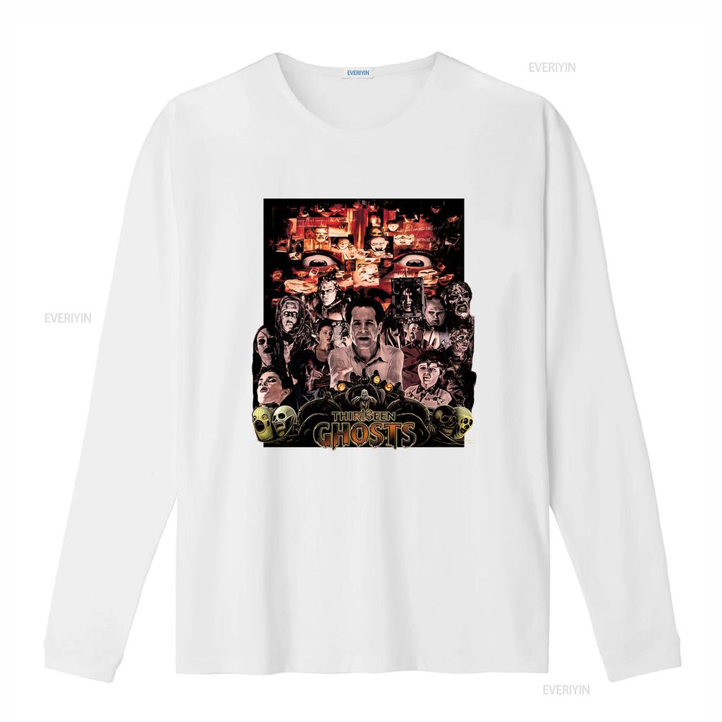 Thirteen Ghosts Horror Movie T Shirt for Cotton vintage Washed Stylish graphic designer clothes fashion Comfortable