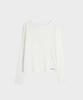 Mitayuseu Layered Sheer Tencel T-Shirt [Ivory]