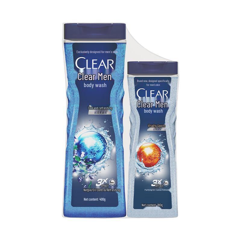 

CLEAR Men s Oil Control Shower Gel Set