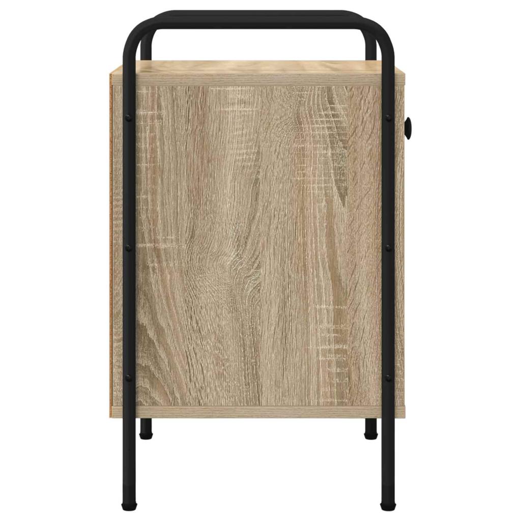Nightstand Sonoma Oak 35 X 36.5 X 61 Cm Engineered Wood