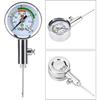 Ball Pump Ball Pressure Gauge, Mini Air Pressure Gauge Barometer Tool for Football Rugby Volleyball 