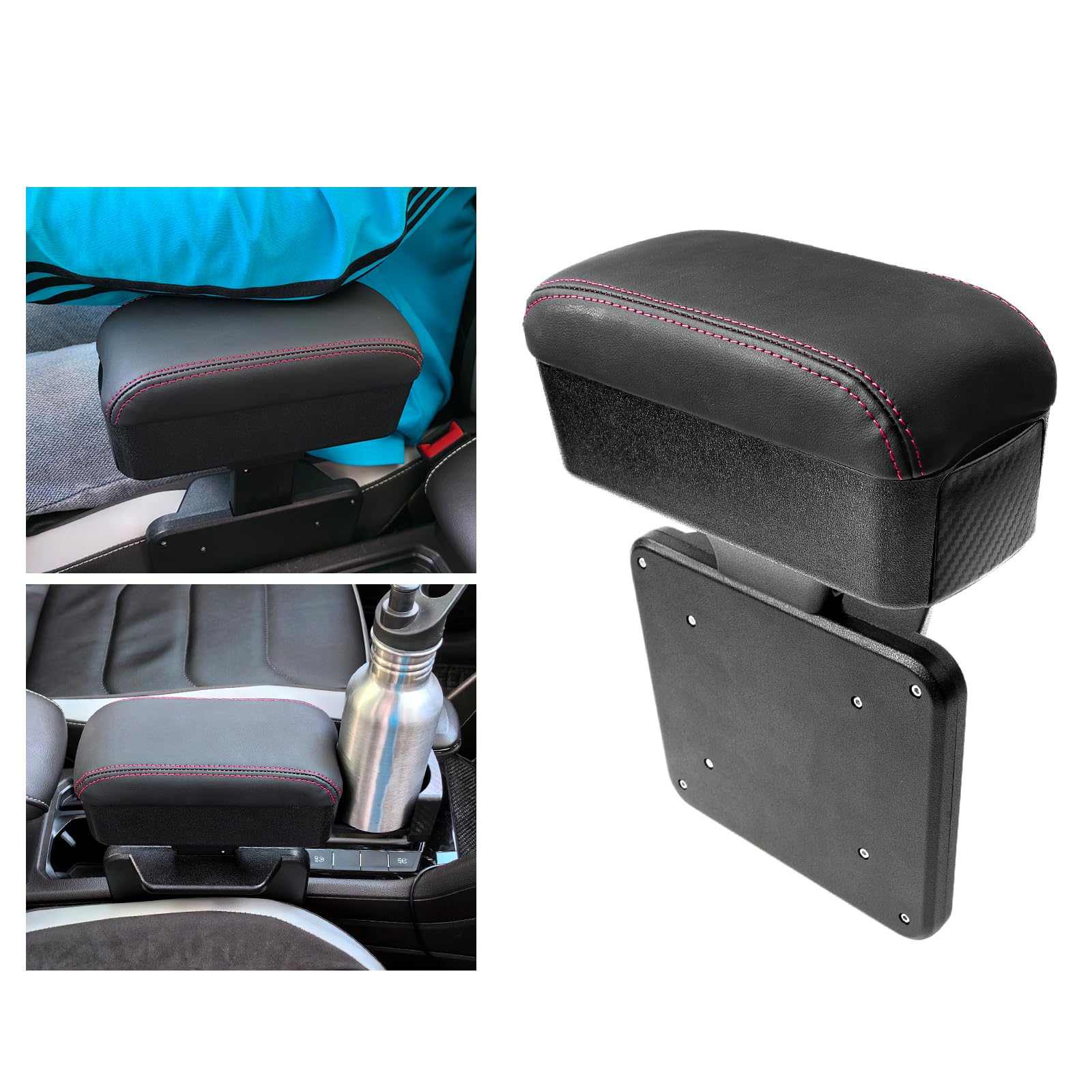 

CDEFG 2023 New Universal Car Armrest with Drink Gap Adjustable Reduces Compatible with Commercial Compact and Kei Cars Without Easy Installation