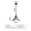 Led Industrial Style Horn Pendant Light Retro Restaurant Bar Commercial Lighting Multi-Coloured Lamp Shades Home Kitchen Decor