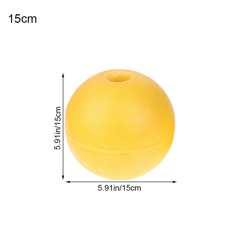 1Pc Round Buoy Deep Water Rope Floats Crab Pot Markers Net Drift Foam Buoy Float For Jet Ski Kayak Anchors Line Boats Dock Float