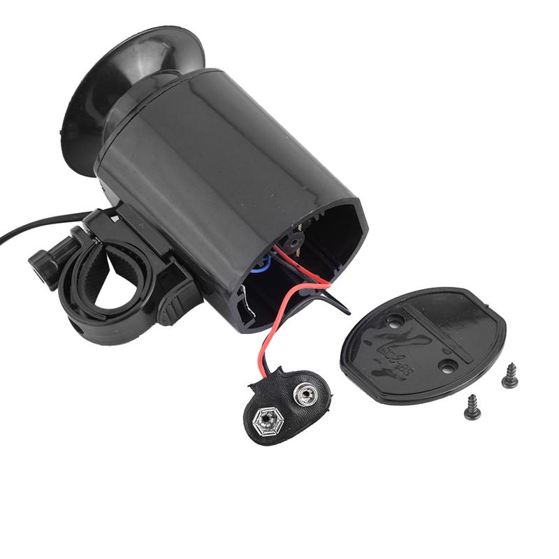 Bike Handlebar Ring High Quality 6 Sounds Super Loud Electronic Horn Ring Alarm Electric Horn