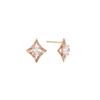 Lloyd Sparkle Square 10K Gold Earrings Lptk1018T