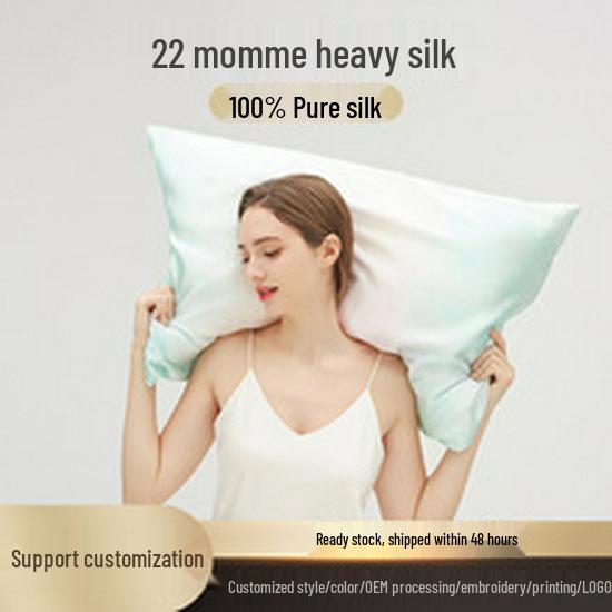Mulberry Silk Non-Slip Fitted Bed Sheet - Cotton Blend Single Piece Mattress Dust Cover
