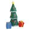 Christmas Tree Inflatables Outdoor Decoration with LED Lights Blow Up Yard Decorations Xmas Party
