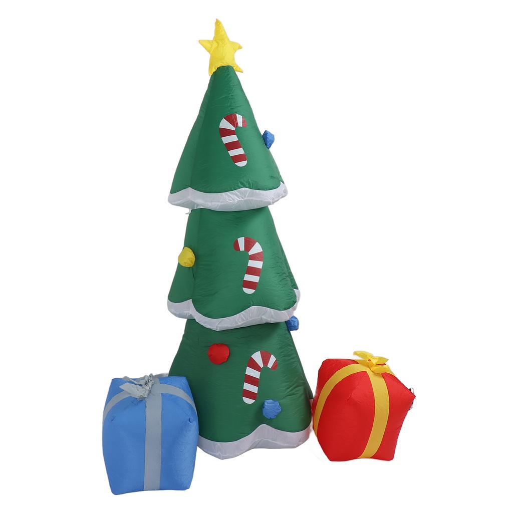 Christmas Tree Inflatables Outdoor Decoration with LED Lights Blow Up Yard Decorations Xmas Party
