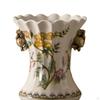 -Flower Vase, Desk Ornament, European Vintage Style, Decorative Table Decoration for