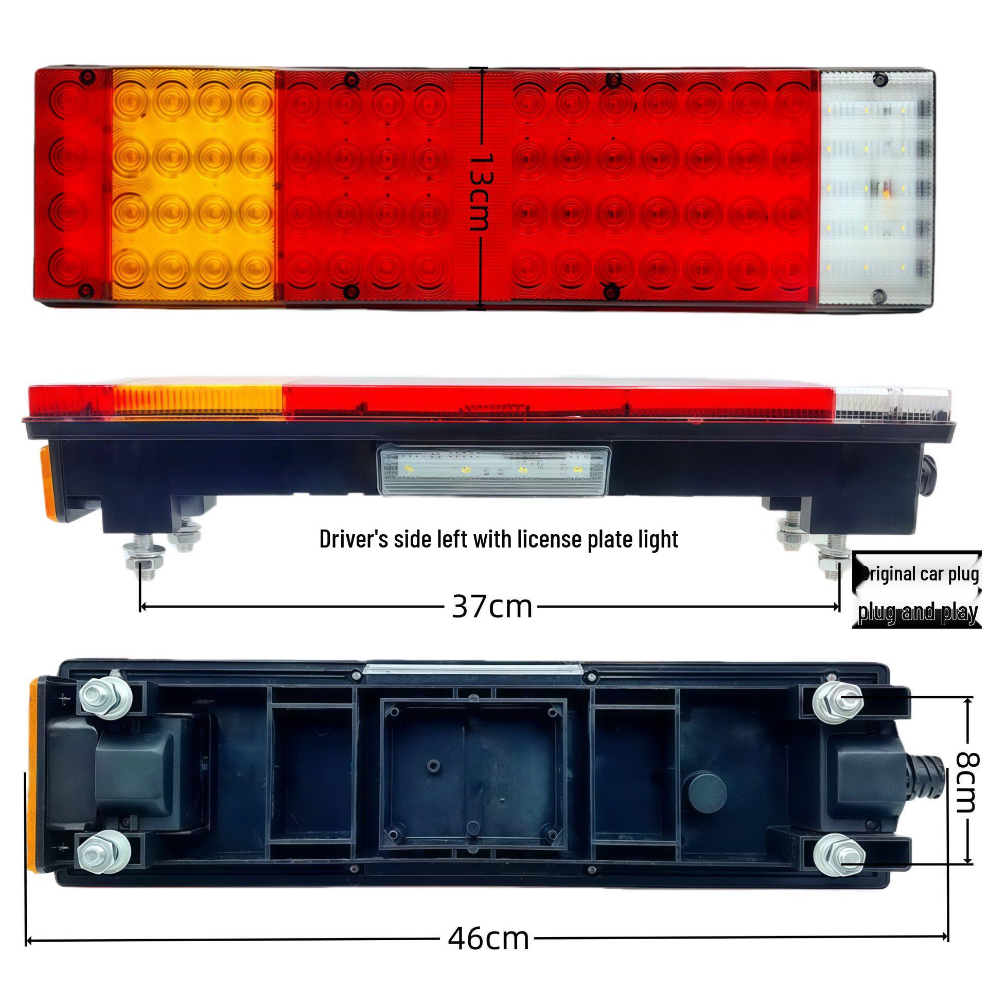 LED Taillight Assembly for Foton Aumark GTL & EST Van - Reversing, Turn Signal, Brake Light