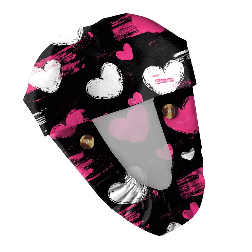 Fashionable Print Work Cap, Casual Women's Ponytail Cap, Wash Cap, Baotou Cap