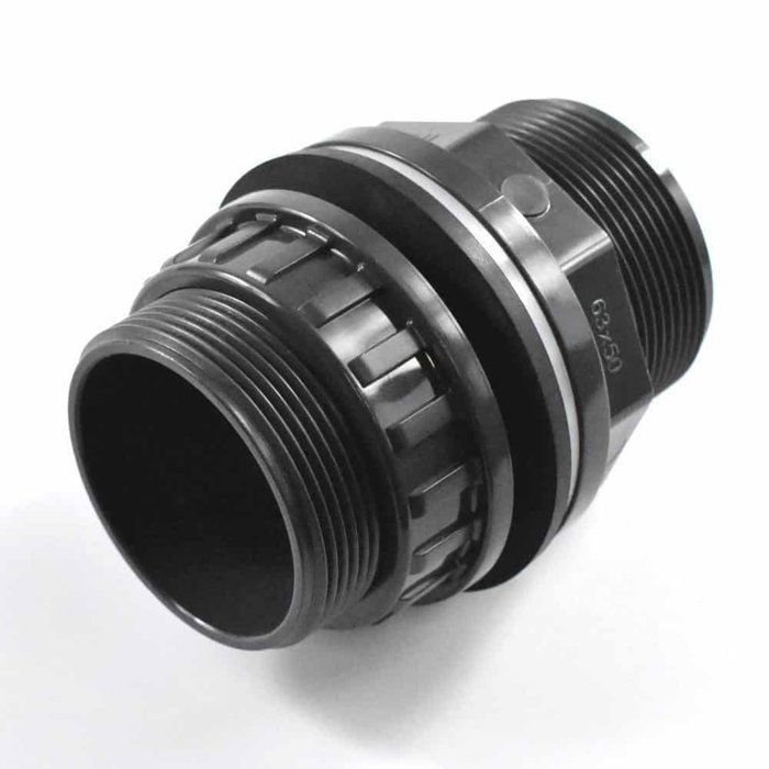 Traversée de Paroi PVC, Raccord PVC Pression, 50mm, PN10