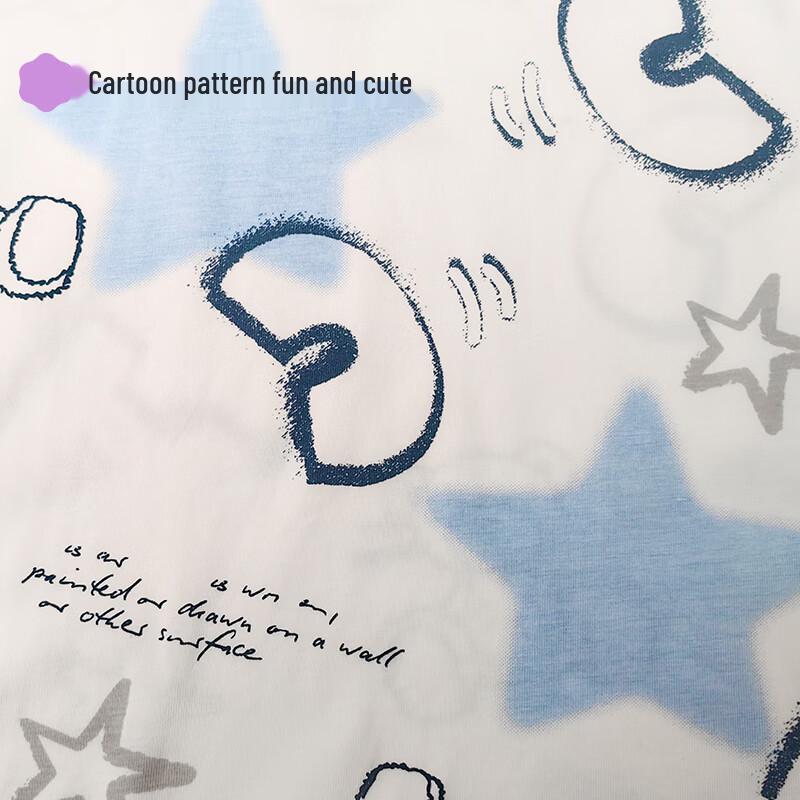ZISEHY Boys' Cotton Blend Summer Pajama Set