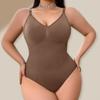 Seamless Tank Top Bodysuit Shapewear, One Piece Tummy Control Butt Lifter Push Up Full Body Shaper