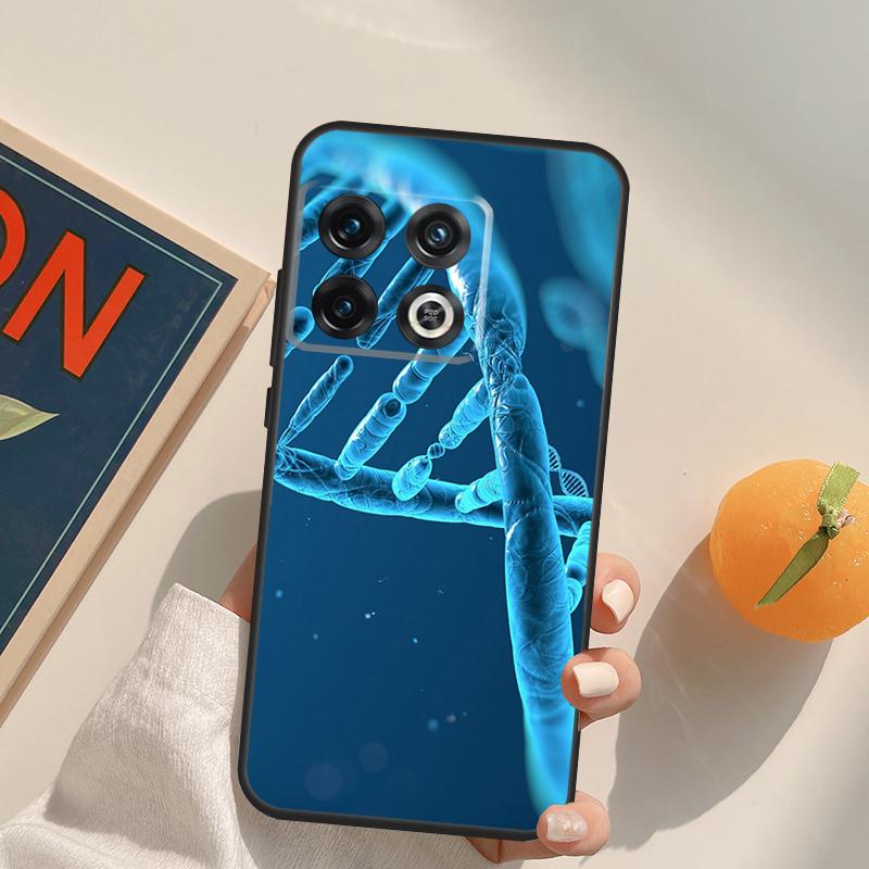 Science DNA Biology Case For OnePlus 13R 12R 10R 13T 10T 11 12 13 15 OnePlus Nord 5 CE 2 3 4 Lite N20 N30 Cover