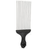 Professioneller Metall-Haarpick Entwirren Salon Friseursalon Pick Kamm Haarstyling-Werkzeug