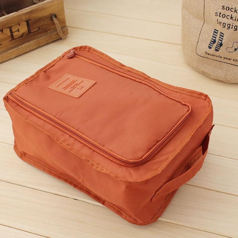 Portable Shoe Bags Travel Dust-Proof Holds Multifunction Waterproof Folding Storage High Capacity Student Shoe Pouch Organizer