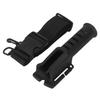 Fishing Rod Waist Holder Adjustable Lightweight Portable Fishing Pole Bracket Belt with Hooks for Outdoor Black