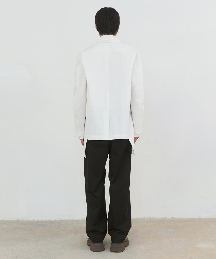 Workwork Basic Work Coat (White)