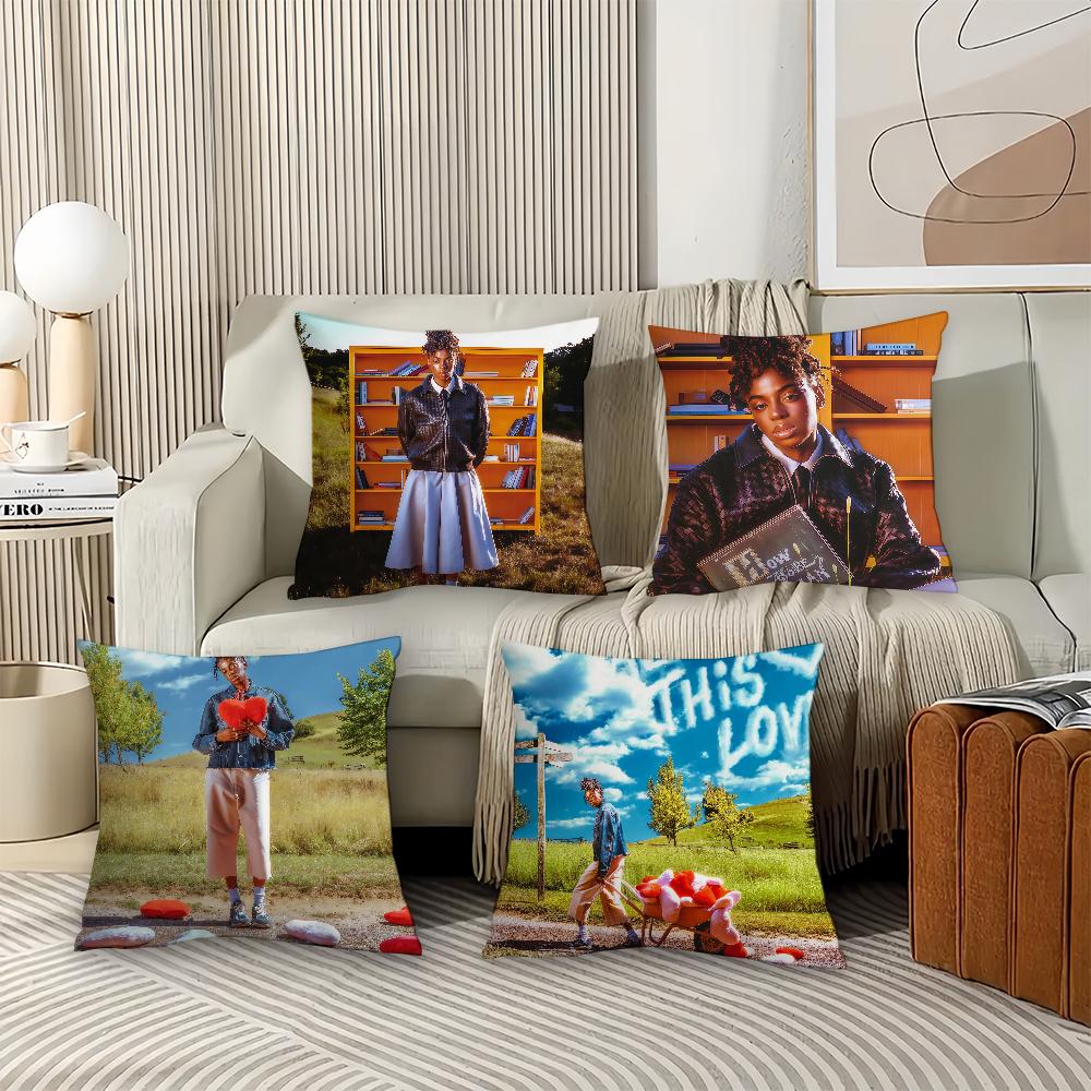 Singer Cat B-burns How To Be Human Pillow Case Suitable For Bedrooms Living Rooms Cars Home Decoration