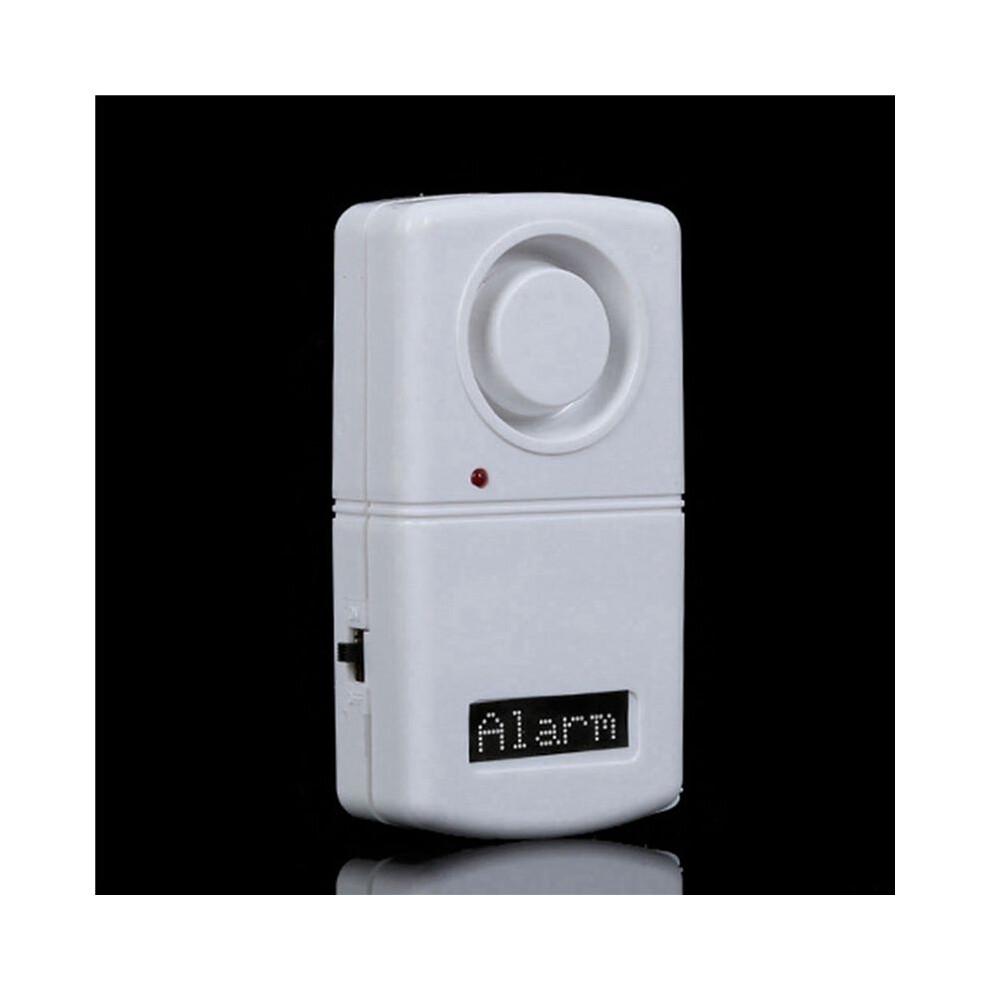 2X High Sensitive Vibration Detector Earthquake Alarms with LED Lighting Door Home Wireless Electric Car Alarm