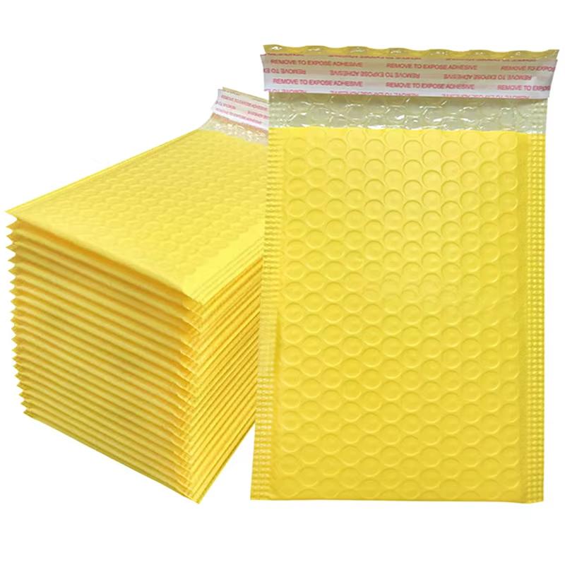 50Pcs Black White Bubble Mailers Poly Bubble Mailer Self Seal Padded Envelopes Gift Bag Shipping Packaging Envelope Bags