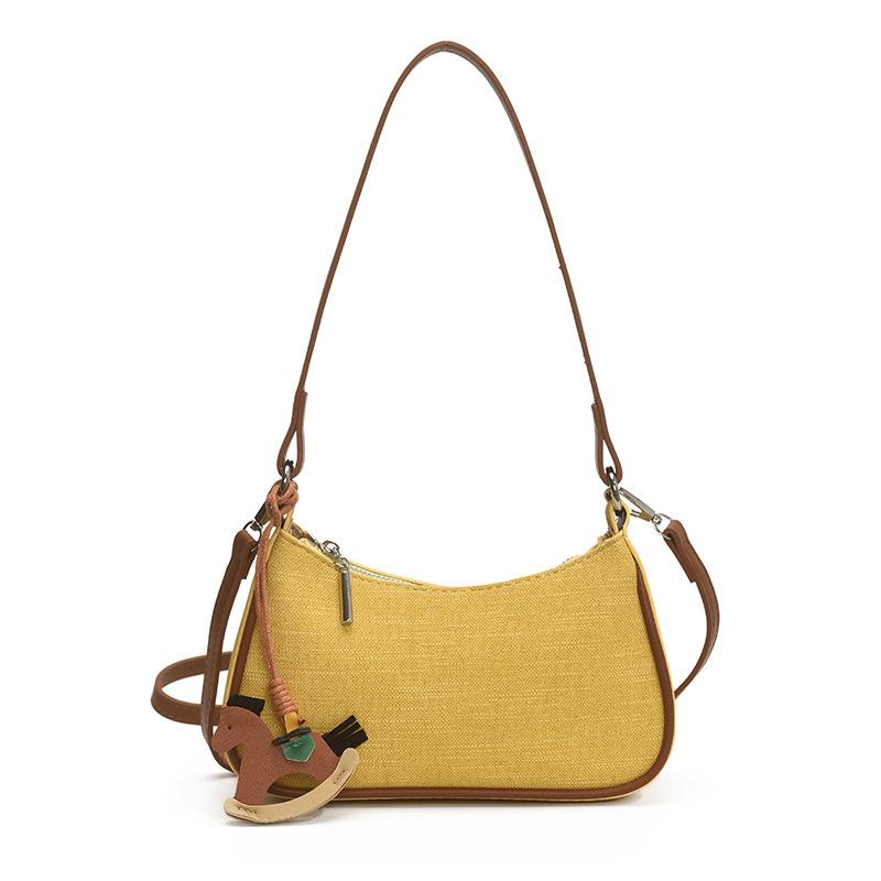 Underarm Bag New Small Square Bag Shoulder Bag Fashion Handbag Splicing Messenger Bag