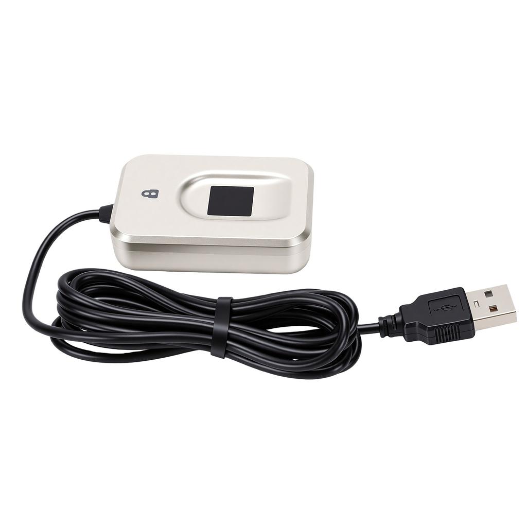 USB Fingerprint Reader Plug and Play Fast Response Portable Fingerprint Scanner for PC Login