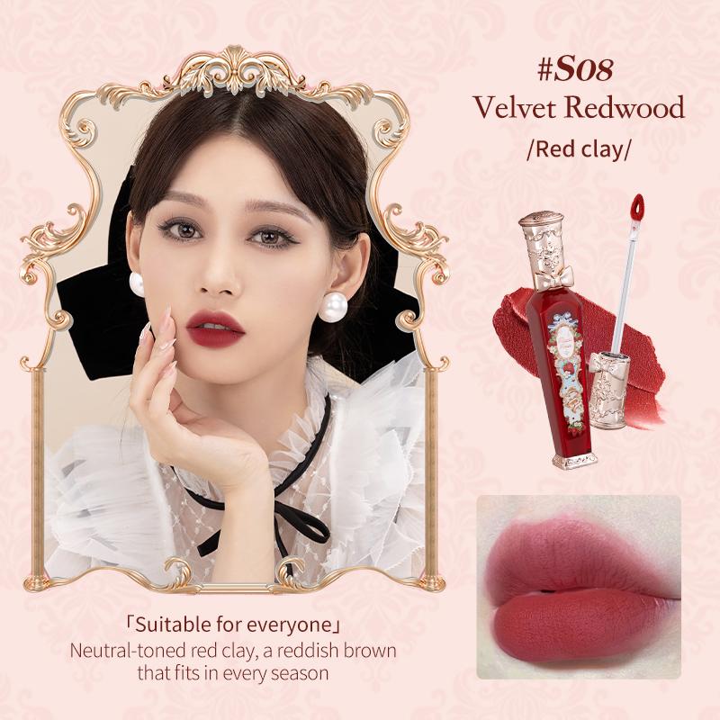 Flower Knows Seria Rococo cu Căpșuni Cremă de Buze Noroasă Rujuri 3.5g