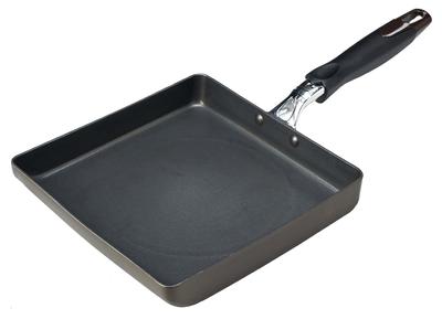 Pearl Metal Tamagoyaki-Bratpfanne, IH Tamagoyaki 2, innere, grundlegende Hartschalenpfanne, breit, kompatibel, Maschine, Schichten, Teflon, Verarbeitung, H-8768