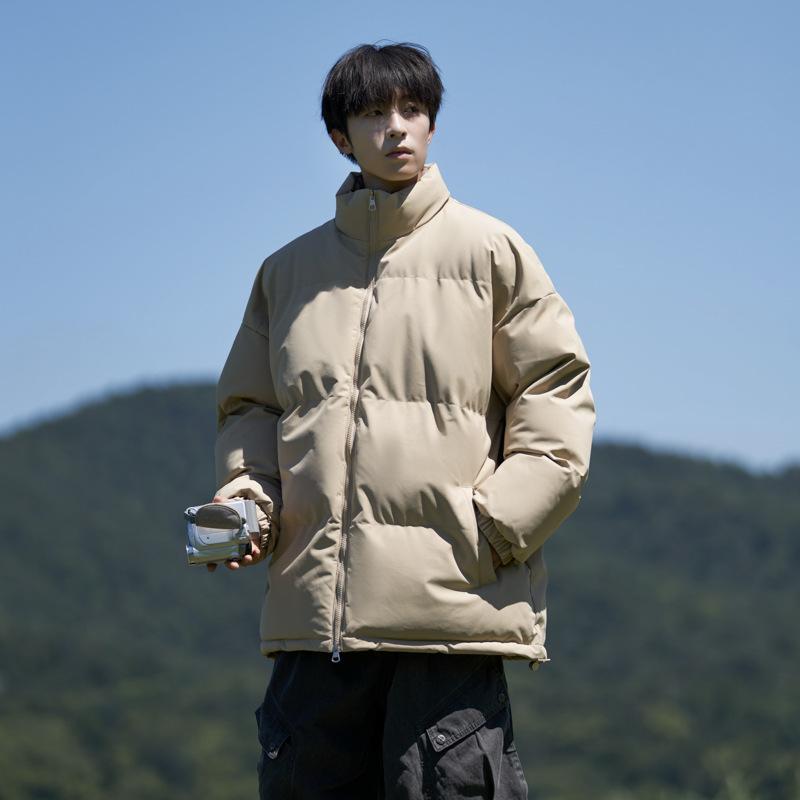 Men's and women's same cotton-padded clothes, new winter casual loose cotton-padded clothes, youth thickened jackets