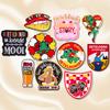 10pcs Set Patch Netherland Oeteldonk Emblem Embroidery Patches For Clothes Iron On Patches For Clothing Uniform Embroidered Diy 