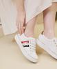 Henlymain Genuine Cowhide H Ultra-Lightweight Elastic Women'S Sneakers 3.5Cm