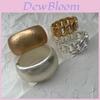 Metal Bangle Bracelet With Irregular Shape For Fashion Enthusiasts