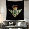 Real Betis Wall Tapestry Aesthetic Wall Hanging Printed Fabric Blanket Decorative Tapestries for Bedroom Living Room Home Decor