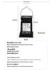 Solar Retro LED Copper Wire Star Lantern Outdoor Atmosphere Lights for Courtyard & Balcony